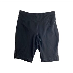 Danskin Now Side Mesh Size Small (4-6) In Black Athletic Biker Shorts